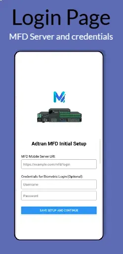 Скриншот 2 — Adtran MFD mobile