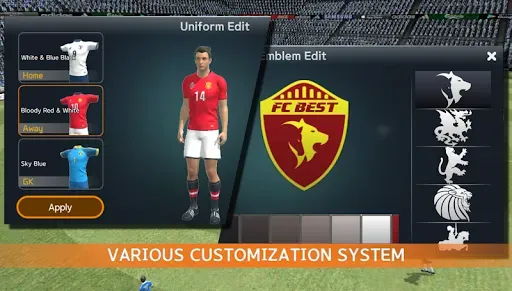 Скриншот 4 — DREAM SQUAD 2 Football Manager