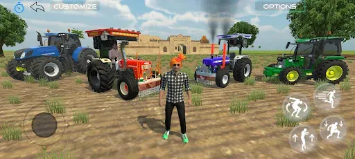 Скриншот 1 — Indian Vehicles Simulator 3d