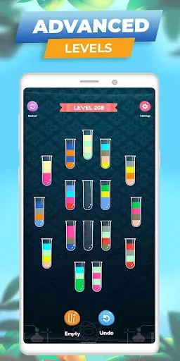 Скриншот 2 — Water Color Sort Pro