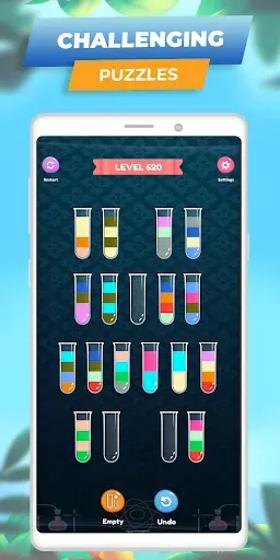Скриншот 3 — Water Color Sort Pro