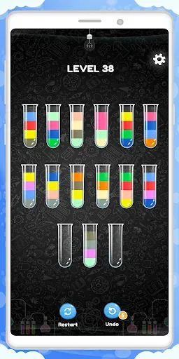 Скриншот 5 — Water Color Sort Puzzle - Game