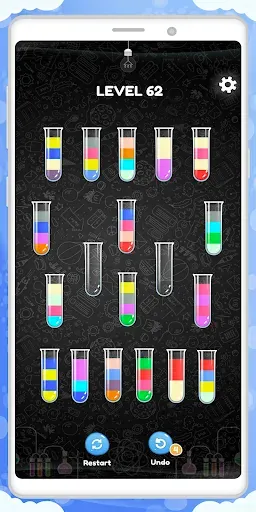 Скриншот 7 — Water Color Sort Puzzle - Game