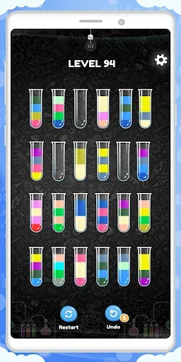 Скриншот 8 — Water Color Sort Puzzle - Game