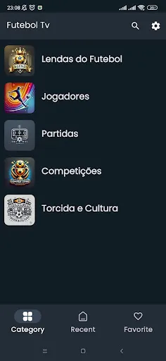 Скриншот 3 — TV Futebol Brasileiro ao vivo