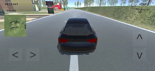 Скриншот 1 — Long Drive Car Simulator