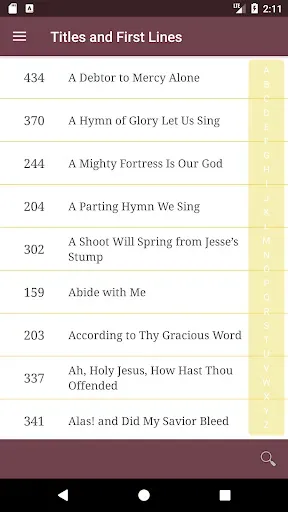 Скриншот 3 — Trinity Psalter Hymnal