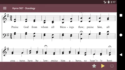 Скриншот 7 — Trinity Psalter Hymnal