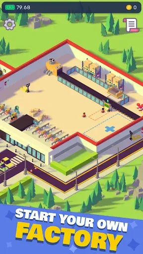 Скриншот 2 — Car Industry Tycoon: Idle Sim