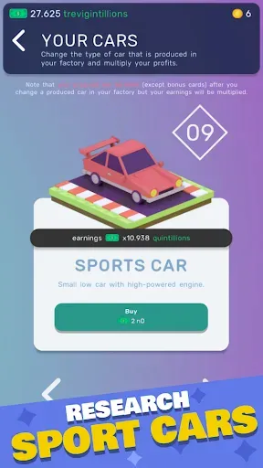 Скриншот 4 — Car Industry Tycoon: Idle Sim
