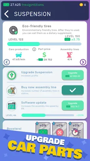Скриншот 5 — Car Industry Tycoon: Idle Sim