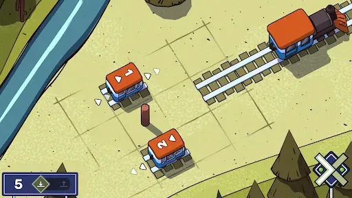 Скриншот 1 — Railbound
