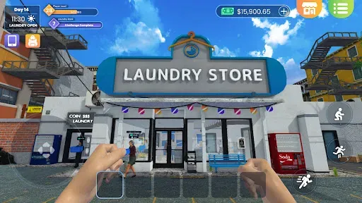 Скриншот 1 — Laundry Store Simulator