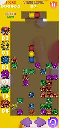 Скриншот 2 — Dr. Marioldo's Virus World