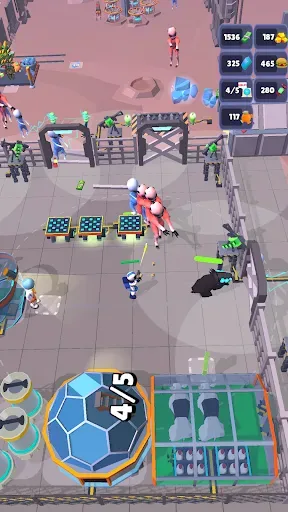 Скриншот 2 — Alien Survivor: Base Defence