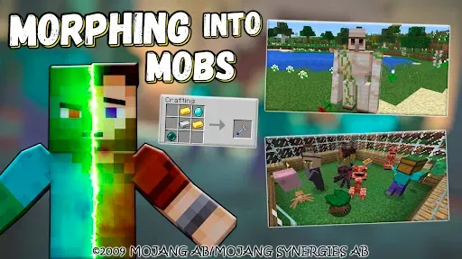 Скриншот 4 — Mod Morphing: Minecraft Mobs