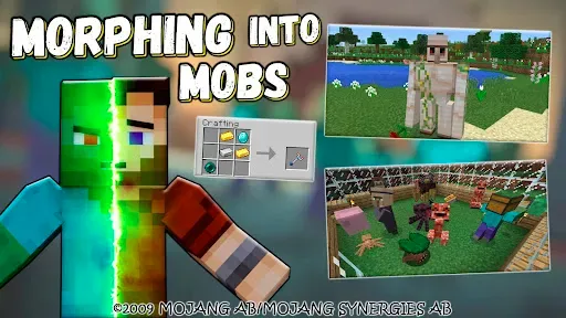 Скриншот 8 — Mod Morphing: Minecraft Mobs