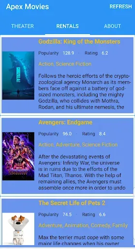 Скриншот 2 — APEX Movies