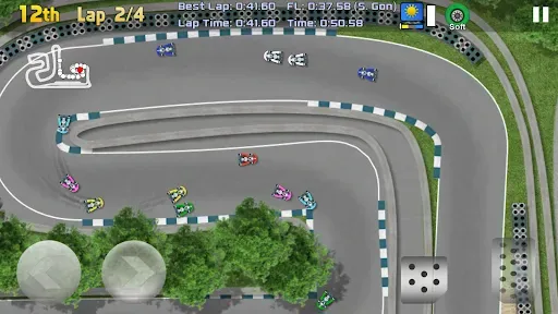 Скриншот 3 — Ultimate Racing 2D 2!