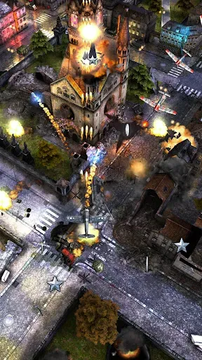Скриншот 1 — AirAttack 2 - Airplane Shooter