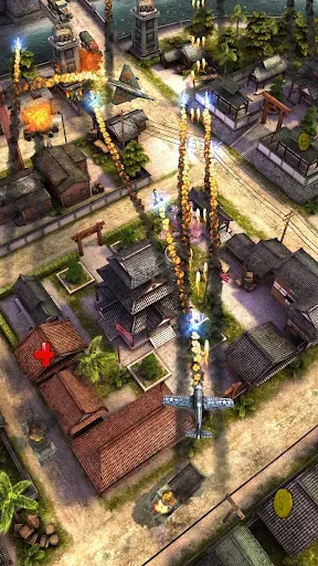 Скриншот 3 — AirAttack 2 - Airplane Shooter