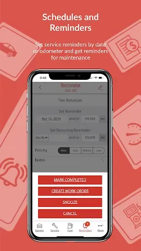 Скриншот 3 — AUTOsist Fleet Maintenance App