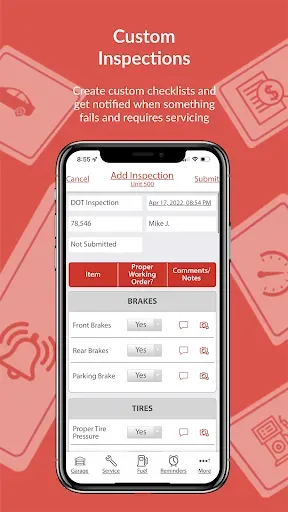Скриншот 4 — AUTOsist Fleet Maintenance App