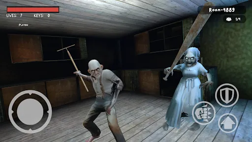 Скриншот 1 — Grandma vs Grandpa Multiplayer