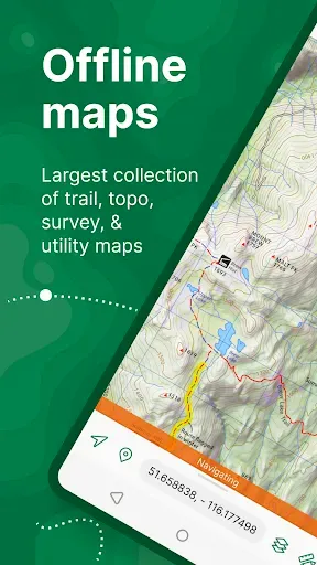 Скриншот 1 — Avenza Maps: Offline Mapping