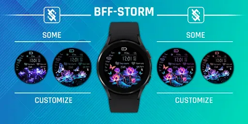Скриншот 4 — BFF2 - Neon Art Lotus Flower