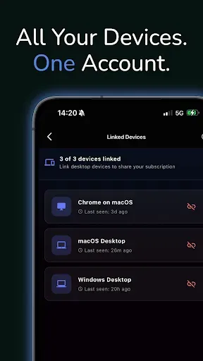 Скриншот 3 — EdgeVPN: WireGuard V2Ray VPN