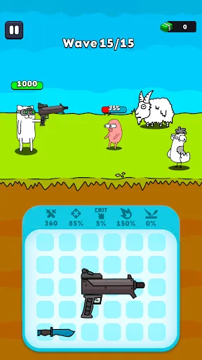 Скриншот 1 — Gun Hero ― 2D игры-стрелялки