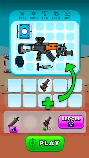 Скриншот 3 — Gun Hero ― 2D игры-стрелялки