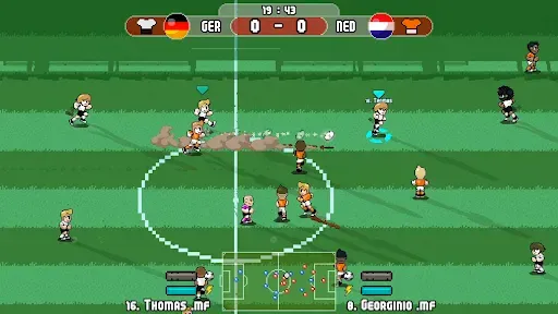 Скриншот 3 — Pixel Cup Soccer - Ultimate
