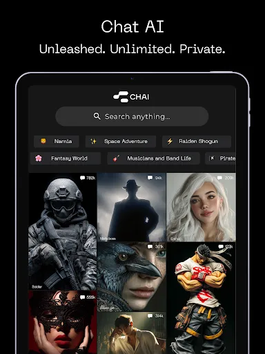Скриншот 8 — Chai: Chat AI Platform