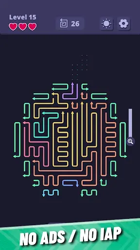 Скриншот 2 — Arrow Escape: Maze Puzzle