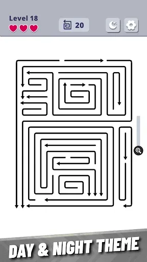Скриншот 3 — Arrow Escape: Maze Puzzle