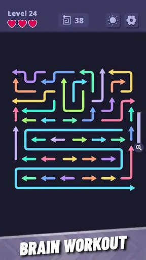 Скриншот 7 — Arrow Escape: Maze Puzzle