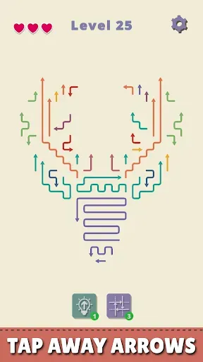 Скриншот 1 — Arrow Maze: Puzzle Escape