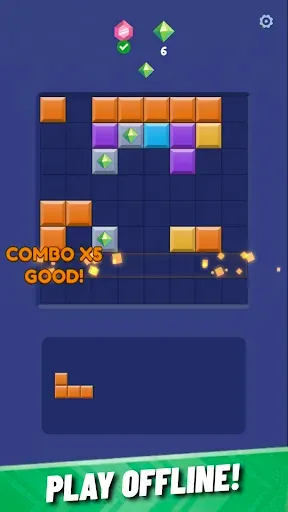 Скриншот 8 — Block Blast: Classic Puzzle