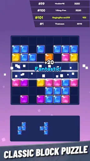 Скриншот 1 — Block Blast: Puzzle League