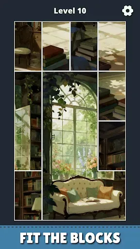 Скриншот 1 — Jigsaw Block Puzzle: Cozy Art