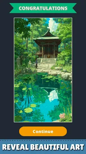 Скриншот 2 — Jigsaw Block Puzzle: Cozy Art