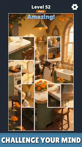 Скриншот 3 — Jigsaw Block Puzzle: Cozy Art