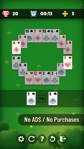 Скриншот 3 — Pyramid Solitaire: Card Game