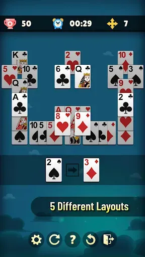 Скриншот 4 — Pyramid Solitaire: Card Game
