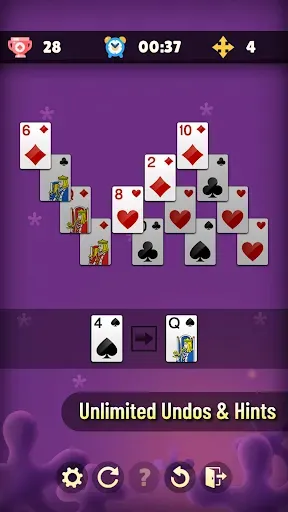 Скриншот 6 — Pyramid Solitaire: Card Game