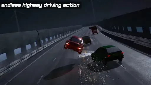Скриншот 4 — Traffic Racer: Highway Racing