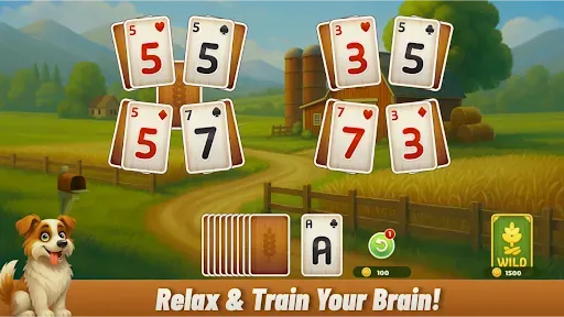 Скриншот 2 — TriPeaks Solitaire: Card Farm