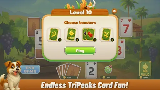Скриншот 5 — TriPeaks Solitaire: Card Farm